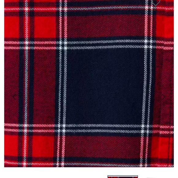 Janie and Jack Tartan Flannel Shirt NWT - Picture 2 of 5